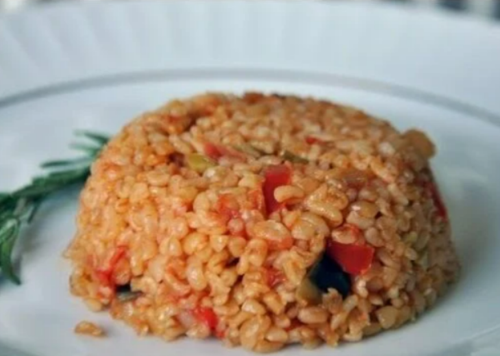 Vegetable Bulgur Pilaf