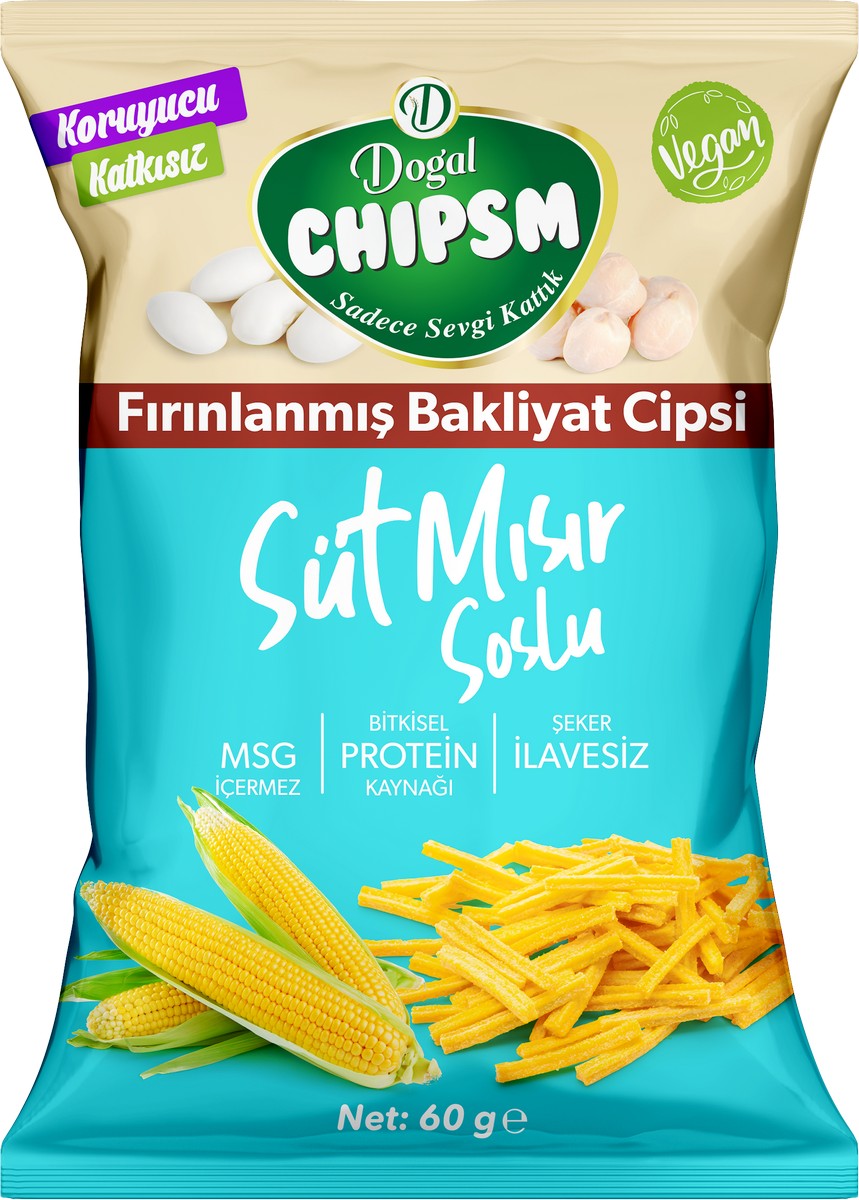 Chipsm Süt Mısır Soslu